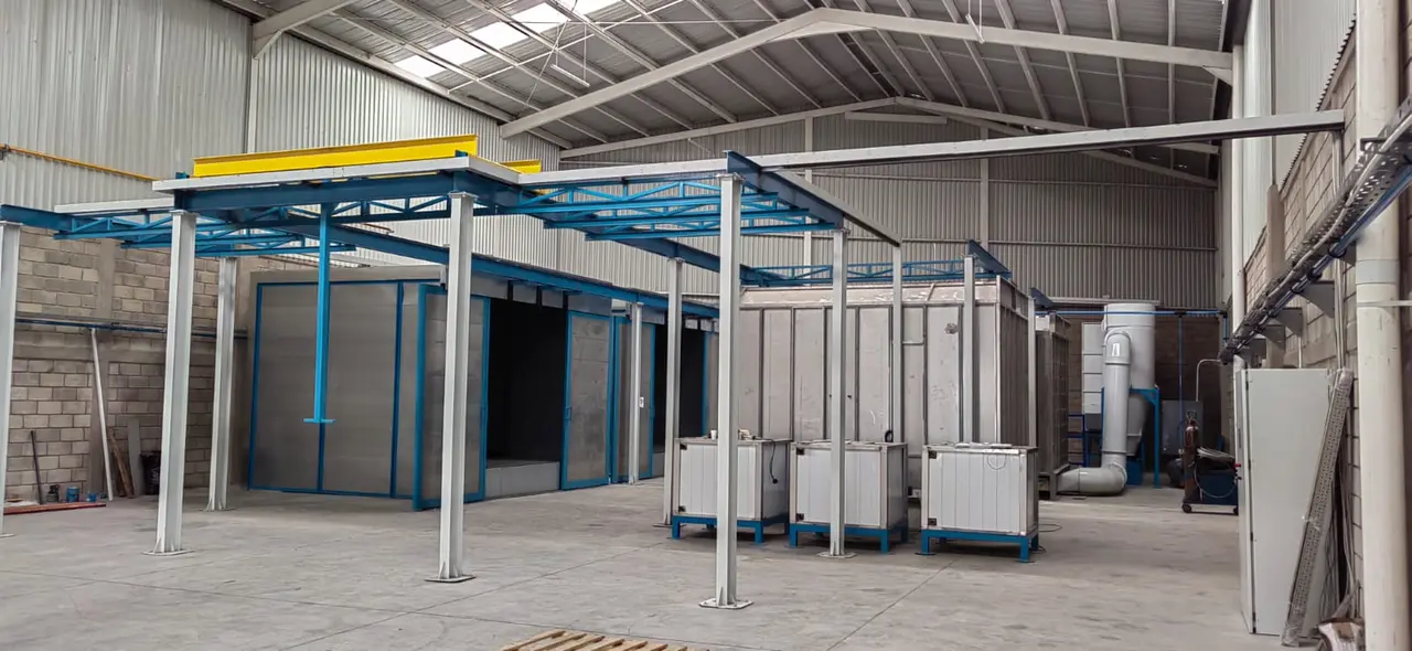 Sistema Comby instalado en nave industrial
